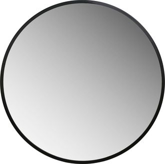 OEM Espejo Moderno Sander De 50 Cm, Color Negro