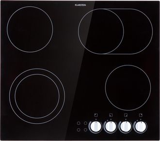 Klarstein Klarstein Easycook Placa Cer&aacute;mica De Cocci&oacute;n 6100w Regulador Giratorio Negro