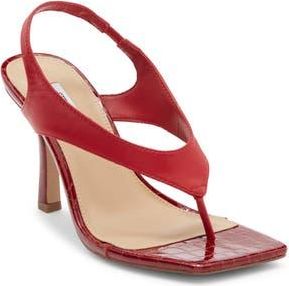 Steve Madden Improv Slingback Sandal in Red Leather at Nordstrom Rack, Size 8.5