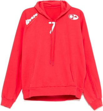 Prototypes Felpa con cappuccio - Rosso