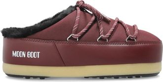 Moon Boot Schoenen, Dames, Rood, 39 EU, Leer, EVX Mule sneeuwlaarzen