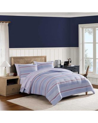 Tommy Hilfiger Lido Stripe Geo Comforter Set