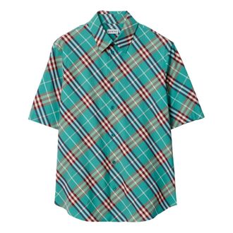 Burberry Hombre, Camisas, Azul, Talla: L