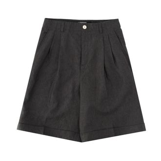 Jacquemus Korte Broeken, Heren, Grijs, M, Katoen, Pastro Bermuda Shorts