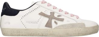 Premiata Stevend Sneakers - Dames - Sneakers - Wit - 41 EU - Leer - Schoenen
