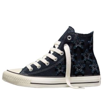 Converse (WMNS) Converse Chuck Taylor All Star Hi Distressed Stars Black A20566C