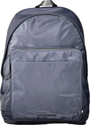 Tommy Hilfiger Backpack - Heren - Rugzakken - Blauw - ONE Size - Polyester - Tassen