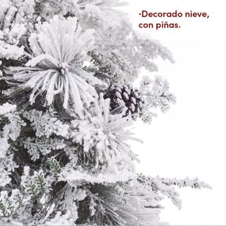 LOLAhome &Aacute;rbol de navidad nevado de 150 cm y 272 ramas