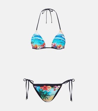 Dolce & Gabbana Bikini con stampa floreale