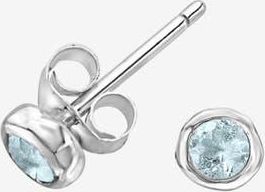 Dower & Hall 3mm Aquamarine Dewdrop Studs in Sterling Silver at Nordstrom