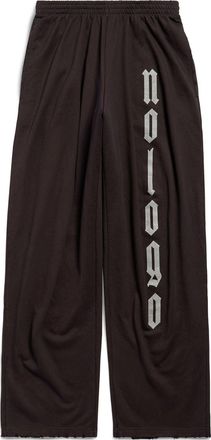Balenciaga (WMNS) Balenciaga Nologo Baggy Sweatpants Black Grey 787357TQVK71055