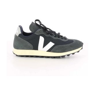 Veja Sneakers, male, Black, Size: 3 US Alveomesh Low Sneakers with Abstract Pattern