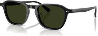 Oliver Peoples Emryn Zonnebril - unisex - Zonnebrillen - Zwart - 50 MM - Accessoires