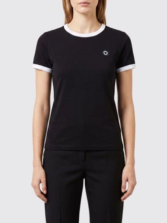 Kenzo T-shirt slim fit in cotone con logo e profili a contrasto
