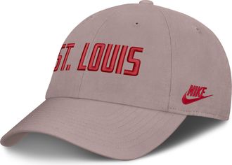 Nike St. Louis Cardinals Cooperstown Club Nike Mens MLB Adjustable Hat in Brown | NB4829BS67-C0V