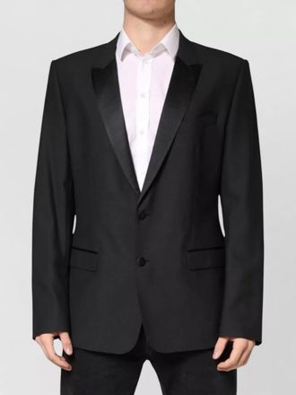 Dolce & Gabbana virgin wool silk single breasted dinner jacket