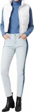 Citizens Of Humanity Rocket Crop High Rise Skinny Jeans In Cherish Blue