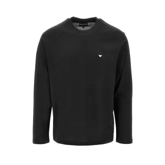 Emporio Armani Lyocell and cotton blend T-shirt with logo Man XXL