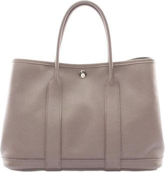 Herm&egrave;s Pre-owned Hermes Epsom Garden Party 30 Ladies YLXC6IXI72MN4AX9