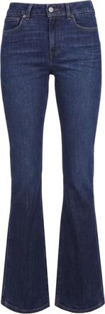 Dondup Newlola Skinny-Fit Bootcut Jeans - Dames - Flared Jeans - Blauw - W26 - Katoen - Jeans