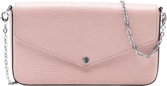 Louis Vuitton Pre-owned Cross Body Bags, female, Pink, Size: ONE SIZE Pre-owned Leather Crossbody Bag