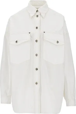 Versace Cotton poplin shirt Woman 38