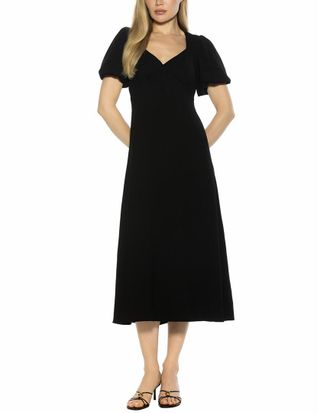 Alexia Admor Zuri Sweetheart Midi Dress