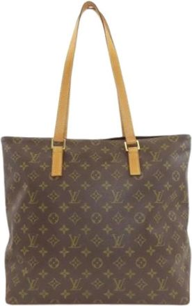 Louis Vuitton Pre-owned Tote Bags, female, Brown, Size: ONE SIZE Pre-owned Vintage Monogram Tote Bag