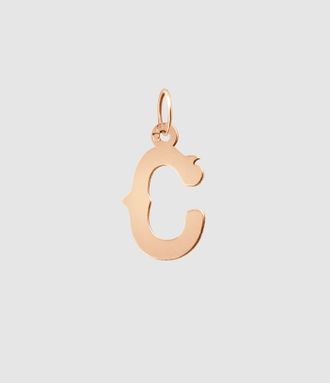 Vanrycke Pendentif Lettrine Or Rose