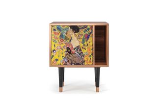 StoryZ Mesita de noche amarillo 1 puerta L 58 cm