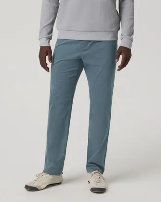 Vuori Clothing Meta Cotton Pants Classic Fit 30 | Blue Sea | 28