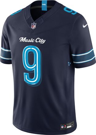 Nike Steve McNair Tennessee Titans Rivalries Collection Nike Mens Dri-FIT NFL Limited Jersey in Blue | 37NM0JFOW6T-VU3