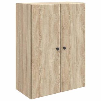 vidaXL Armario De Pared 66 X 34,5 X 90 Cm Madera De Ingenier&iacute;a Vidaxl