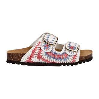 Scholl Schoenen, Dames, Veelkleurig, 36 EU, Leer, Noelle Slide