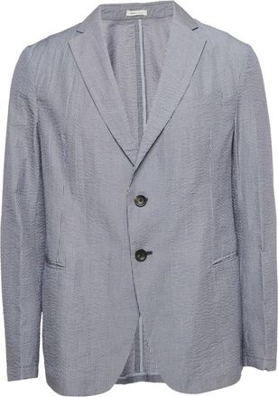 Armani Gestreepte blazer - Blauw