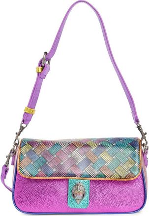 Kurt Geiger Camden Flaplf Shoulder Bag in Purple Multi at Nordstrom Rack