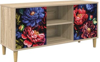 vidaXL Mueble De Tv Kiel 102 X 33 X 50 Cm Sonoma Madera De Ingenier&iacute;a Vidaxl