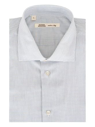 Maurizio Baldassari check-pattern skirt - Blue