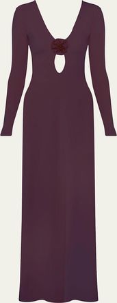 Maygel Coronel Lucir Cutout Maxi Dress