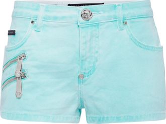 Philipp Plein Denim Shorts