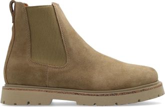 Birkenstock Highwood Chelsea Boots - Dames - Chelseaboots - Beige - 41 EU - Su&egrave;de - Schoenen