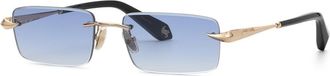 Roberto Cavalli SRC206M 300B Mens Sunglasses Gold Size 55