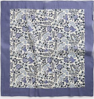 Part Two Womens Small birds and flowers scarf