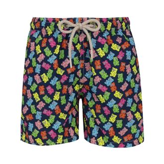 MC2 Saint Barth Badmode, Heren, Veelkleurig, M, Polyester, Zwembroek Lighting