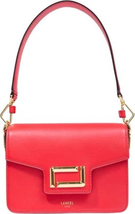 Lancel Bolso con solapa Ang&egrave;le S - Bags - Mujer - Rojo - ONE SIZE
