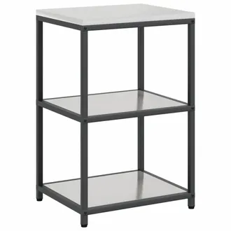 Berkfield Home Kitchen Storage Shelf with Storage Silver Stainless steel