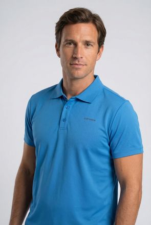 Icepeak Poloshirt ICEPEAK BELLMONT, Herren, Gr. XXL, sky blau, Obermaterial: 100% Polyester, Shirts Poloshirt, f&uuml;r Sportmode und Outdoormode, sportlicher Stil