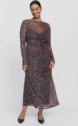 Never Fully Dressed Aria Mesh Maxi Dress