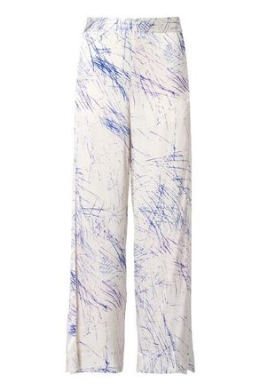 Mart Visser Aiden Print Broek Wit / Navy