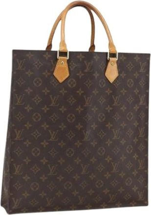 Louis Vuitton Pre-owned Tote Bags, female, Brown, Size: ONE SIZE Pre-owned Vintage Canvas Tote Bag